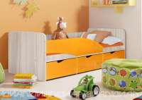 Кровать Бриз-3 (волна-манго)