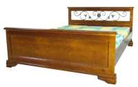 Кровать Варвара с ковкой
