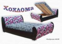 Кровать Хохлома