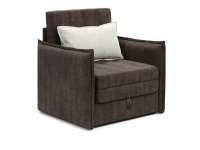 Кресло кровать Виола велюр коричневый