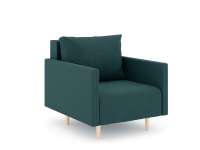 Кресло Mille Велюр Зара Изумруд
