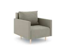 Кресло Mille Велюр Зара Лайт 04