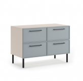 Комод Николь 1 Сатин 7045 SU/МАТ-17