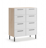 Комод Николь 3 Бук артизан песочный К013 SU/МАТ-00