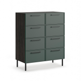 Комод Николь 3 Морское дерево карбон К016PW/МАТ-18