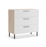 Комод Николь 4 Бук артизан песочный К013 SU/МАТ-00