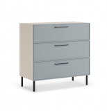 Комод Николь 4 Сатин 7045 SU/МАТ-17