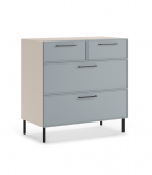 Комод Николь 5 Сатин 7045 SU/МАТ-17