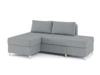 Угловой диван трансформер Оливер 2 Велюр Зара Маус 12