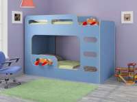 Двухъярусная кровать Дельта-Макс (голубой)