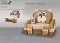 Детский диван Мишка с мёдом