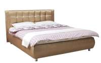 Кровать интерьерная «Ника» 1600 к/з Эгоист 143
