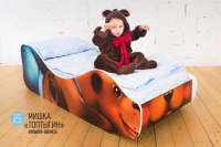 Детская кровать "Мишка-Топтыгин"
